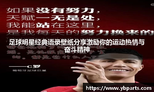 足球明星经典语录壁纸分享激励你的运动热情与奋斗精神